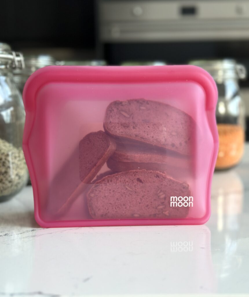 with plastic-free home with freezable bags from MoonMoon towars a greener home